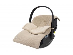 Smits Assen B.V Fusak do autosedačky Basic Knit Olive Green