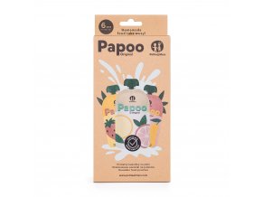 PETITE&MARS Kapsička na jedlo Papoo Original (Varianta  - 6 ks)