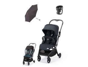 25150 18 grafitovy sportovy kocik recaro lexa elite mat black s otocnou sedackou do 22kg balicek prislusenstva v hodnote 99 uplne zadarmo