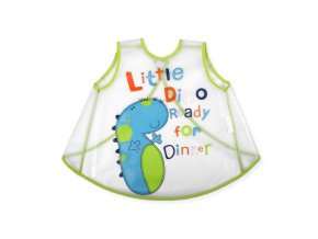 INTERBABY Podbradník BEZ RUKÁVOV 28x46 cm - zelený