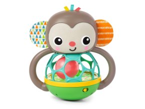OBALL Hračka multisenzorická Grab & Giggle Monkey™ 6m+