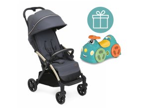 CHICCO Kočík športový Goody Xplus (Varianta  - Dark Shadow + odrážadlo Chicco All around ZADARMO)