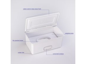 Ubbi Dávkovač na vlhčené obrúsky, White