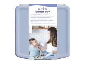 Ubbi Obedový Bento box, Cloudy Blue