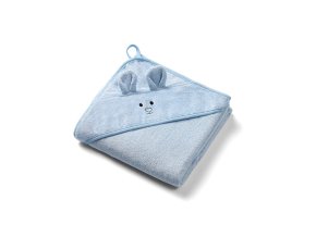 BABYONO Osuška s kapucňou a uškami Bamboo