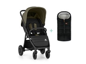 PETITE&MARS Kočík športový Airwalk (Varianta 2 Mature Olive + PETITE&MARS fusak Jibot ZADARMO)