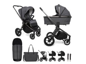 MUUVO Kočík kombinovaný Quick SE (Varianta  2 Diamond graphite set 2v1)
