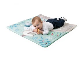 CHICCO Deka hracia Sovička 2v1 80x80 cm, 0m+