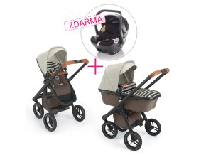 NEONATO SET Kočík Puro + autosedačka X1 ZDARMA, Col.56A