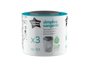 TOMMEE TIPPEE Náhradní kazety Sangenic simplee 3ks