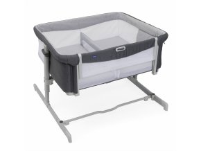 CHICCO Postieľka Next2Me Twins pre dvojičky - Magnet (Varianta  Grey)