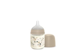 SUAVINEX Fľaša sklo WONDERLAND 120 ml fyziologická SX PRO +0 SF - LIBERTY KRÉMOVÁ (Varianta kremova)