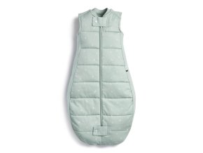 ERGOPOUCH Vak na spanie organická bavlna Sheeting Sage (Varianta  2-4 y, 2,5 tog)