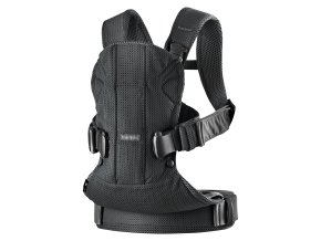 Babybjorn nosič ONE Black 3D Mesh
