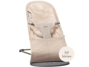 Lehátko Babybjorn Bouncer Bliss Pearly Pink Mesh SOFT Collection