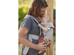 Babybjorn nosič MINI Grey 3D Mesh