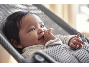 Lehátko Babybjorn Bouncer Bliss Grey mesh