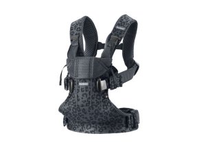 Babybjorn nosič ONE Anthracite/Leopard 3D Mesh