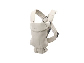 Babybjorn nosič MINI 3D Jersey Light beige