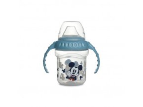 THERMOBABY Netekúci pohár s pítkom a držiakom, Mickey