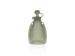 ZOPA Silikónové plniteľné vrecko na detskú stravu, Transparent Green
