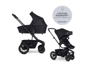 EASYWALKER Kočík kombinovaný Harvey⁵ 2v (Varianta 1 Midnight Black LITE AIR)
