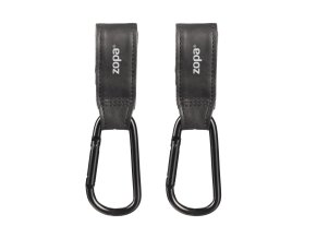 ZOPA Multifunkčný popruh so sponou DELUXE 2 ks, Black