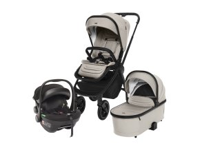 ZOPA Set kočík Move Cross 3 + hlboká korba Move XL 3 + autosedačka XM podľa vlastného výberu, Ivory Beige