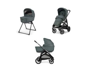 28428 ka69s0emg kocik inglesina aptica 2v1 2025 emerald green sedozeleny kombinovany kocik vratane stand upu a welcome pad