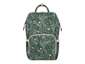 Prebaľovací batoh Siena Luxe Secret Garden Deep Green