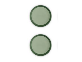 Citron Súprava tanierov z bio materiálu, 2ks - Green