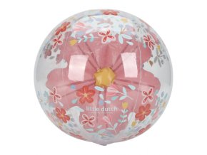Nafukovacia lopta 3D Pink Flowers