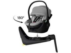 thule maple autosedacka pro kojence light grey isofix zakladna alfi