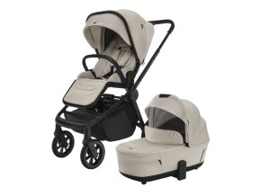 ZOPA Set športový kočík Move Cross 5 + hlboká korba XL 5 + adaptéry, Ivory Beige