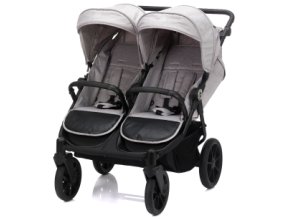 Fillikid Kočárek pro dvojčata Duette grey