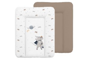 CEBA BABY Podložka prebaľovacia mäkká malá (50x70) Basic (Varianta  Cosmic Mouse)