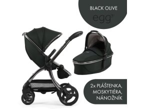 babystyle egg3 set 2 v 1 black olive 2025