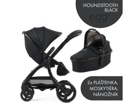 babystyle egg3 set 2 v 1 houndstooth black 2025 special edition