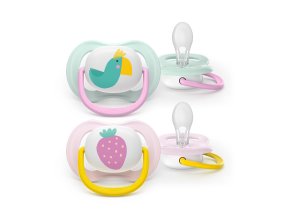 Philips AVENT Cumlík Ultra air obrázok 0-6m (Varianta  dievča 2ks)