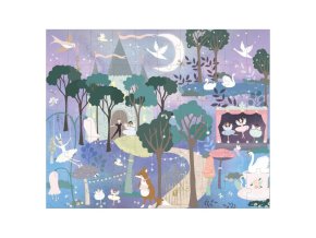 flossandrock pohyblive puzzle zacarovana labut 44P6435 v2