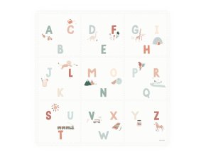 PlayandGo EEVAA alphabet foam playmat front side puzzle