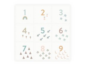 PlayandGo EEVAA numbers foam playmat front puzzle