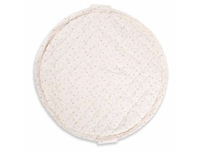 soft organic moon babymat inside open flat