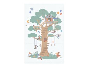 Playandgo EEVAA Treehouse Puzzlemat complete front side