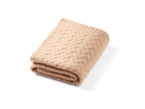 BABYONO Deka z merino vlny 75 x 100 cm (Varianta  dark beige 0m+)