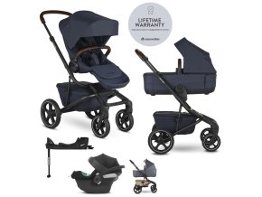 EASYWALKER SET Kočík 4v1 Jimmey (Varianta  Indigo Blue LITE RWS + CYBEX Aton B2 i-Size + základňa)