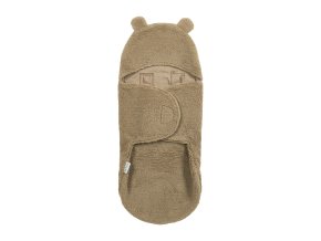 5622 1 zavinovaci deka teddy bear brown