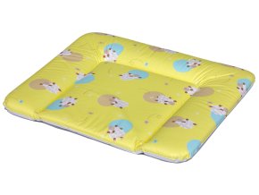 26685 prebalovacia podlozka trojstranna 85x75 little sheeps v akcii zlto modra