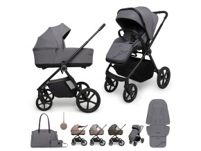 MUUVO Kočík kombinovaný Muuvo One 2v (Varianta 1 Gris)