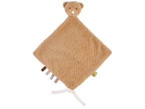 NATTOU Maznáčik plyšový maxi Teddy (Varianta  medvedík 28 x 28 cm, 0m+)